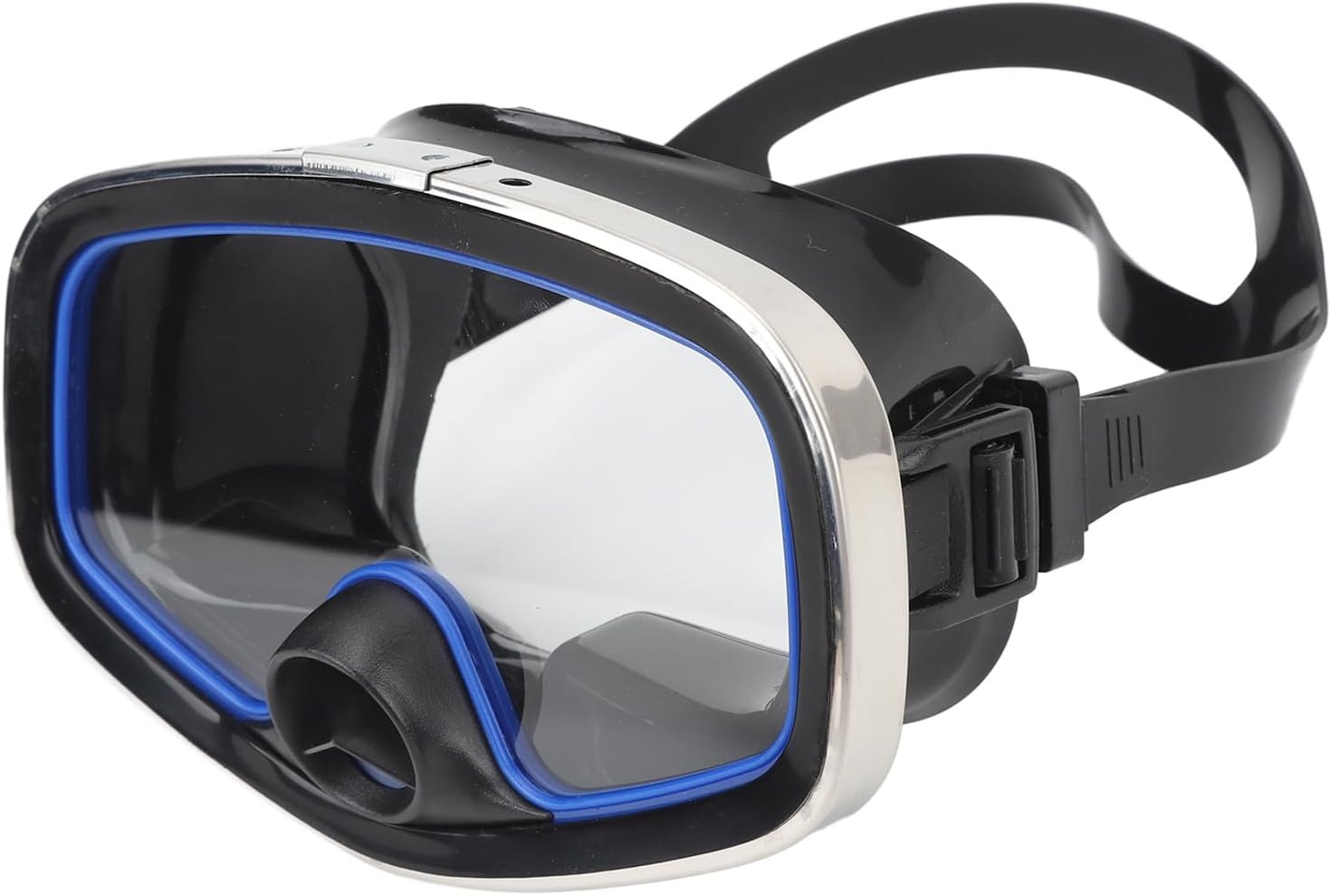 Duikmasker Anti-condens met Neusventiel & Gehard Glas | 33% Korting