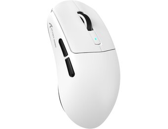 Gamingmuis Superlight 39g Wit | 42K DPI | 8K Hz Wireless | -29% Korting