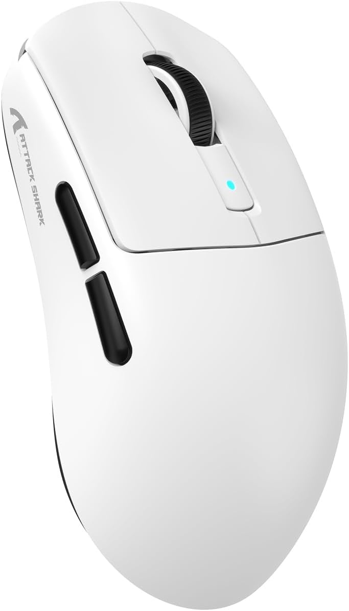Gamingmuis Superlight 39g Wit | 42K DPI | 8K Hz Wireless | -29% Korting