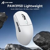 Gamingmuis Superlight 39g Wit | 42K DPI | 8K Hz Wireless | -29% Korting