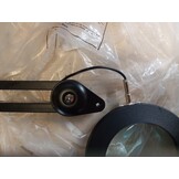 LED vergrootglas met 5 dioptrieën – Bureaulamp met 105mm glazen lens, dimbaar licht (3 kleuren) & tafelklem – Flexibele zwenkarm voor precisiewerk, knutselen & lezen