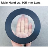 LED vergrootglas met 5 dioptrieën – Bureaulamp met 105mm glazen lens, dimbaar licht (3 kleuren) & tafelklem – Flexibele zwenkarm voor precisiewerk, knutselen & lezen
