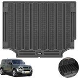 3W Kofferbakmat voor Land Rover Defender 110 (5 Zits) 2020-2026 - Zwart