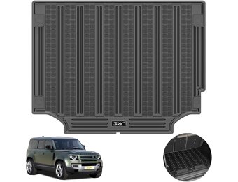 3W Kofferbakmat voor Land Rover Defender 110 (5 Zits) 2020-2026 - Zwart