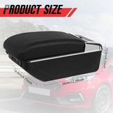 Armsteun Ford Fiesta 2009-2017 Zwart Leer - 34% Korting!
