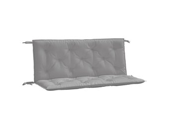 vidaXL Tuinbankkussens 2 st 120x50x7 cm oxford stof grijs