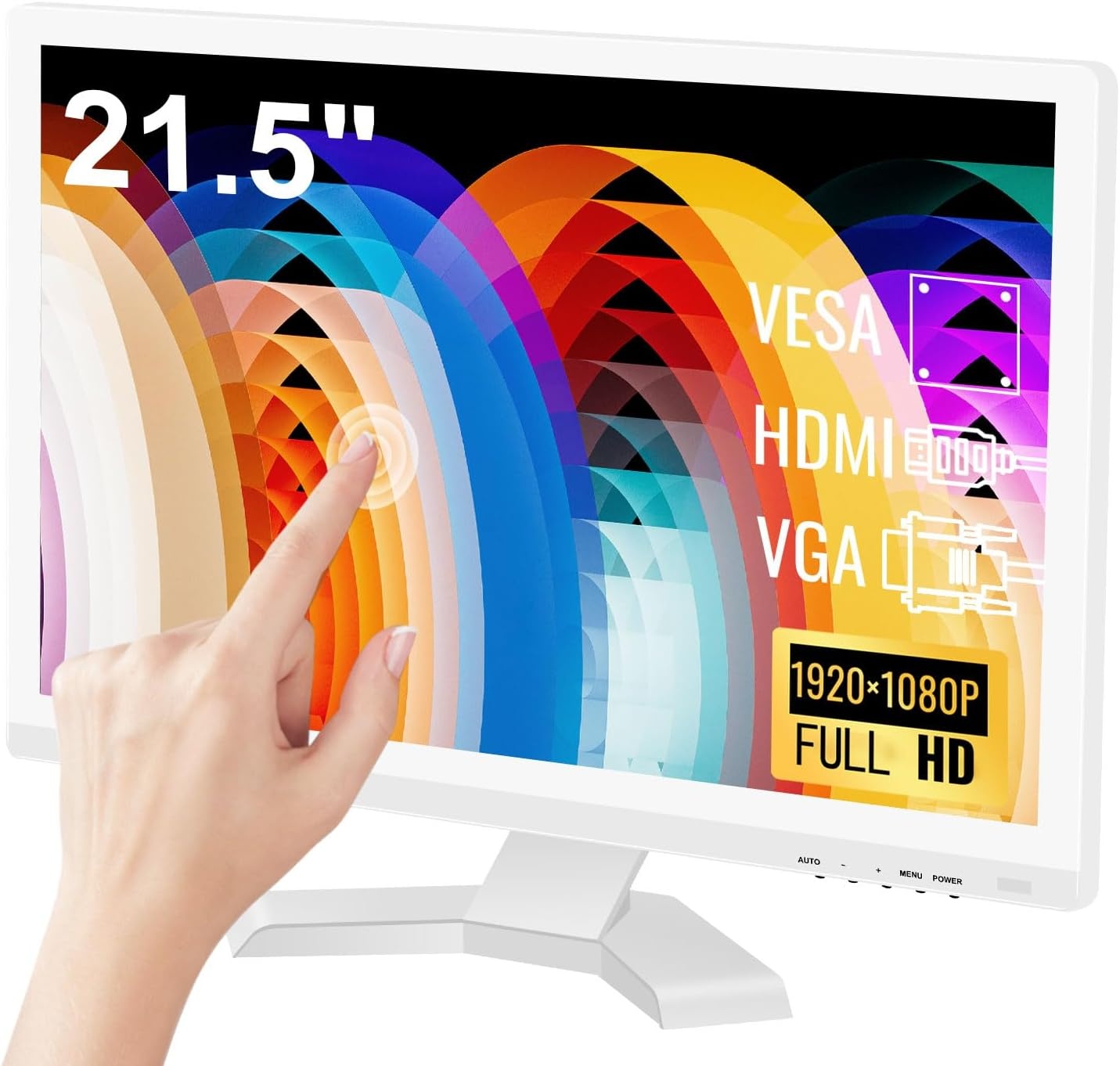 Touchscreen Monitor 21.5" Full HD - 30% Korting!