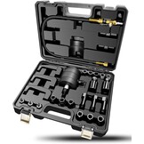 Pneumatische Injectortrekker Diesel 24-Delig met 19 Adapters - 30% Korting