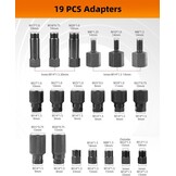 Pneumatische Injectortrekker Diesel 24-Delig met 19 Adapters - 30% Korting