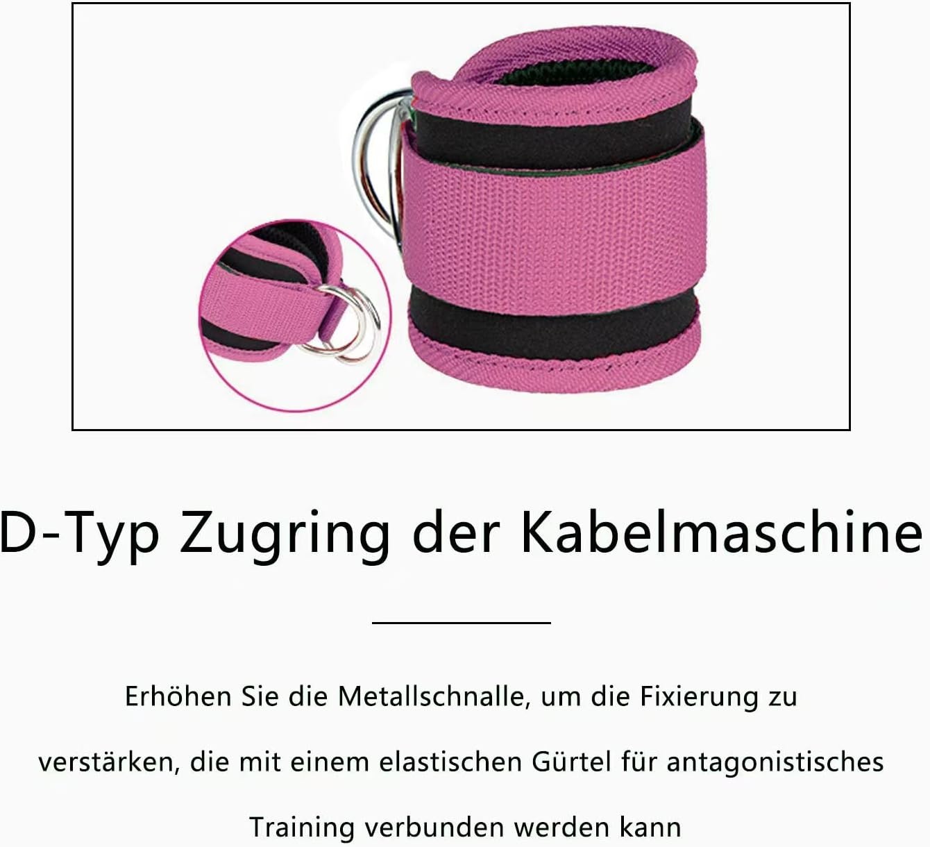 CAM2 Enkelbanden & Armbanden Fitness - Zwart (23% Korting)