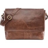 35% Korting: Vintage Buffleren Laptoptas 15" Uniseks Zwart
