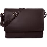 35% Korting: Vintage Buffleren Laptoptas 15" Uniseks Zwart