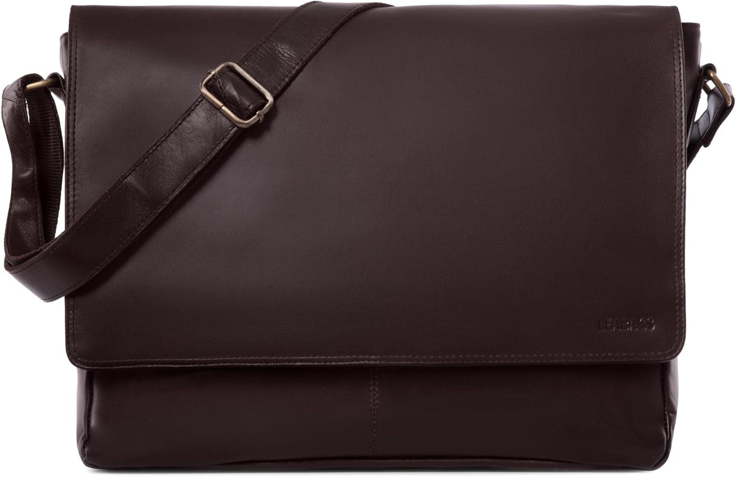 35% Korting: Vintage Buffleren Laptoptas 15" Uniseks Zwart