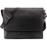 35% Korting: Vintage Buffleren Laptoptas 15" Uniseks Zwart