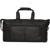 Leren Weekender Tas 41L Zwart - 35% Korting