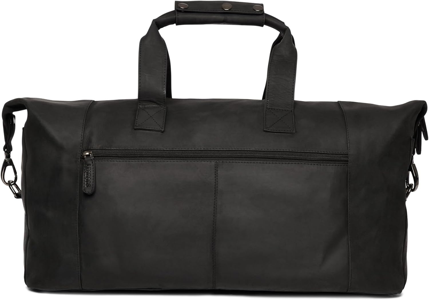 Leren Weekender Tas 41L Zwart - 35% Korting