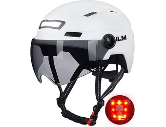 Fietshelm Volwassenen met LED, 34% Korting