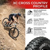Fincci 26x2.125 Vouwband voor MTB/Hybride Fiets - 34% Korting!