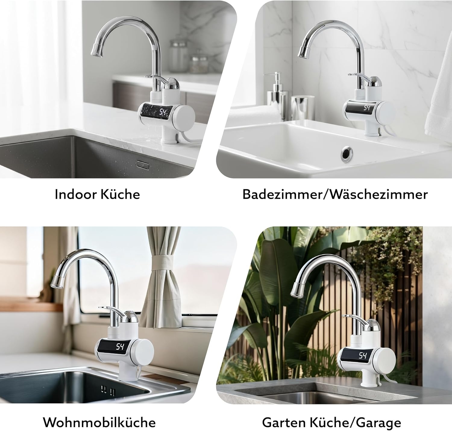 Elektrische Warmwaterkraan 33% Korting - Direct Warm Water!