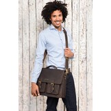Leren Aktetas Donkerbruin - 35% Korting | Laptops tot 15"
