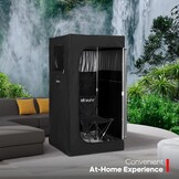 Draagbare Infraroodsauna Tent (35% Korting!) 80x80x150cm Zwart