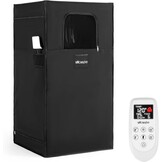 Draagbare Infraroodsauna Tent (35% Korting!) 80x80x150cm Zwart