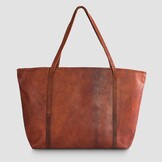 Dames Laptoptas Leer Roodbruin - 34% Korting