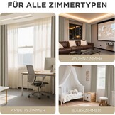 Verduisterende Gordijnen Linnenlook 140x220cm (2 stuks) | -34%
