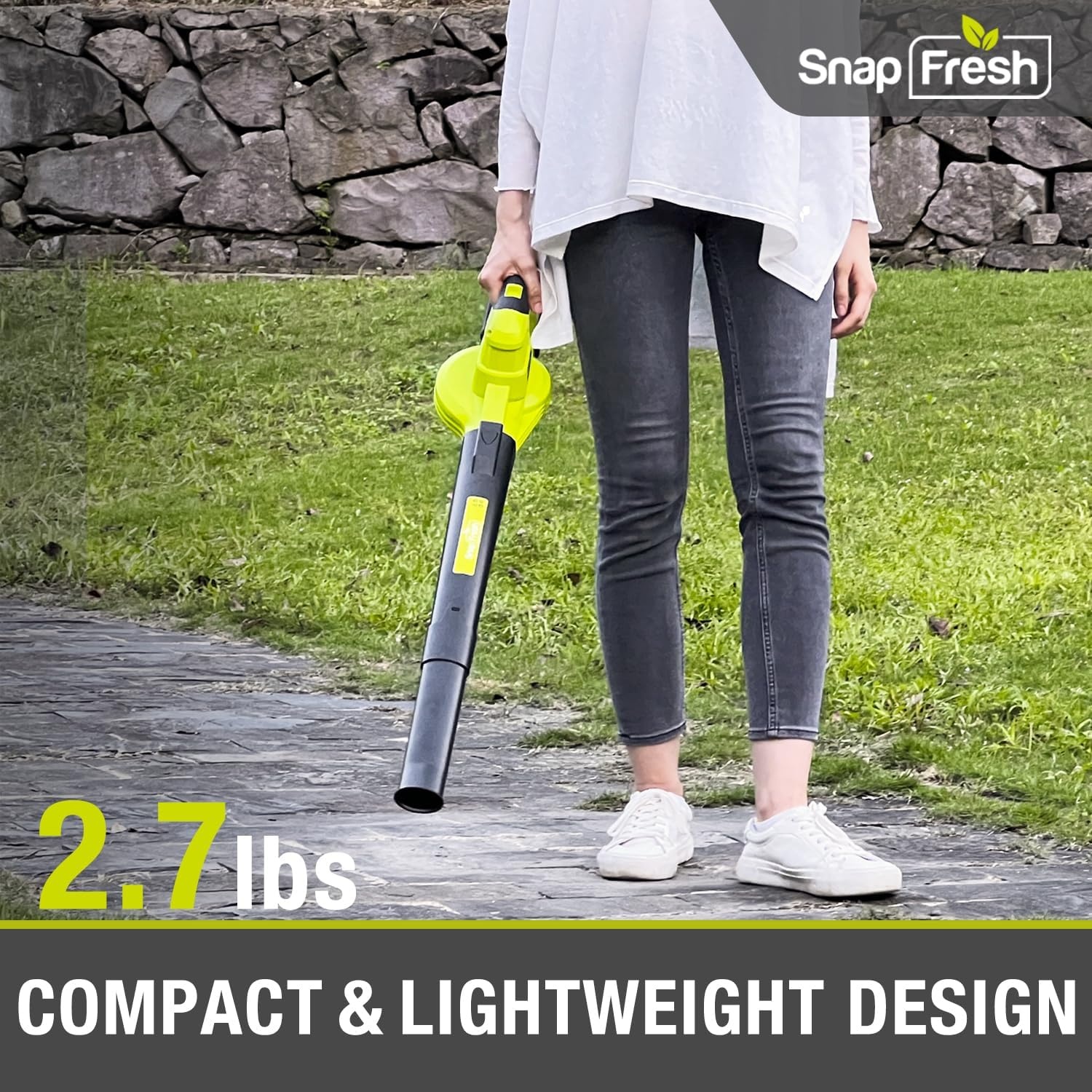SnapFresh Snoerloze Bladblazer 20V - 34% Korting