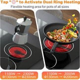 Geretourneerde Keramische Kookplaat 60cm 4 Zones | 29% Korting