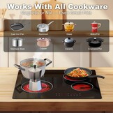 Geretourneerde Keramische Kookplaat 60cm 4 Zones | 29% Korting