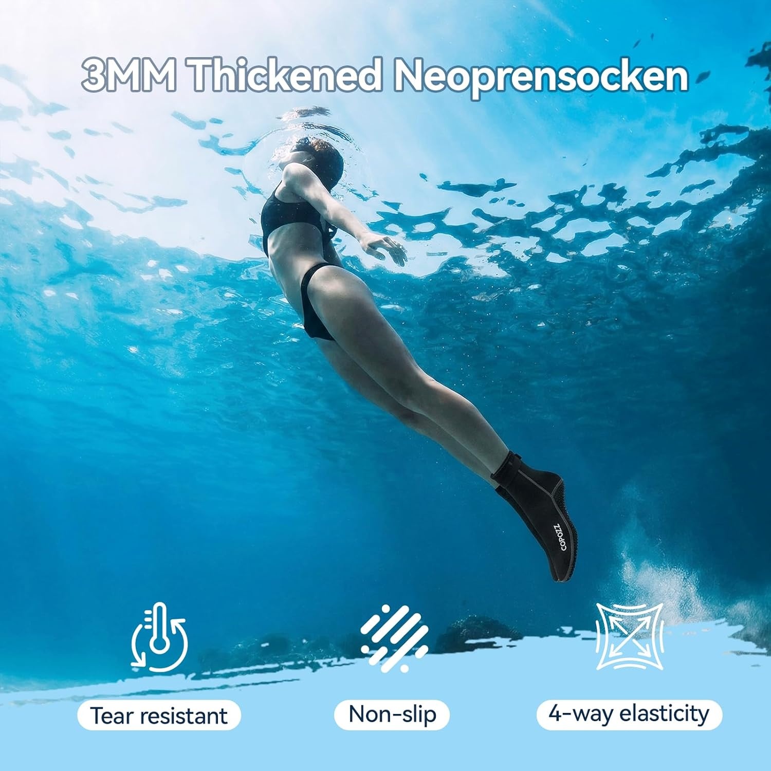 Neopreen Duiksokken 3mm - Warm & Beschermend | 73% Korting