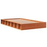 vidaXL Bedframe Grenenhout Wasbruin 100x200cm | 34% Korting