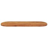 Tafelblad Massief Acaciahout Ovaal 110x40cm - 34% Korting