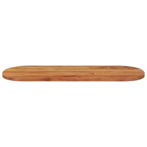Tafelblad Massief Acaciahout Ovaal 110x40cm - 34% Korting