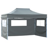 VidaXL Vouwtent 3x4,5m Antraciet - 35% Korting
