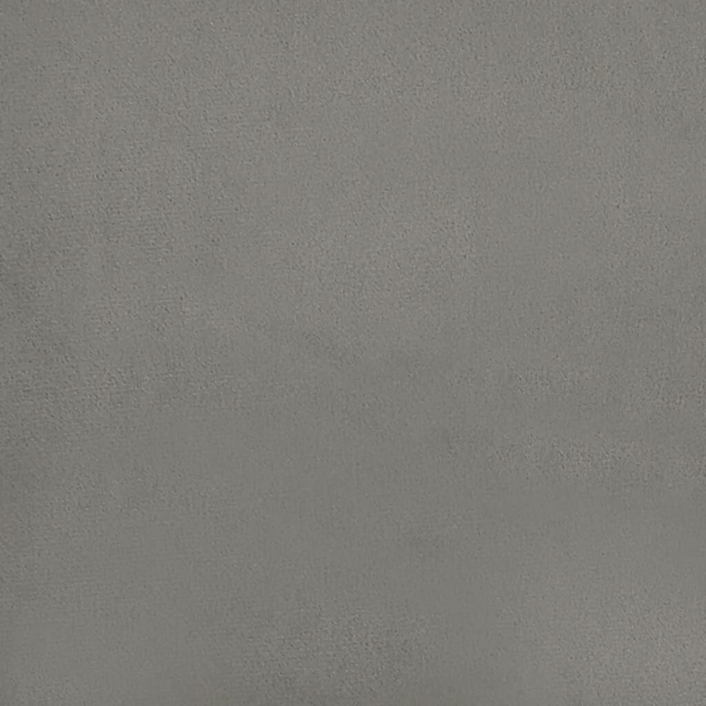 Lichtgrijs Fluweel Bedframe 90x200cm - 34% Korting!
