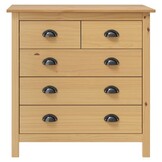 VidaXL Dressoir Hill 79x40x80 cm Grenenhout - 30% Korting!