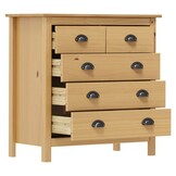 VidaXL Dressoir Hill 79x40x80 cm Grenenhout - 30% Korting!
