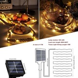 Solarlampen Touw 15m 300 LED Warm Wit - 32% Korting!