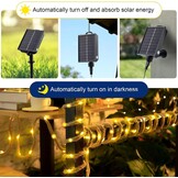 Solarlampen Touw 15m 300 LED Warm Wit - 32% Korting!