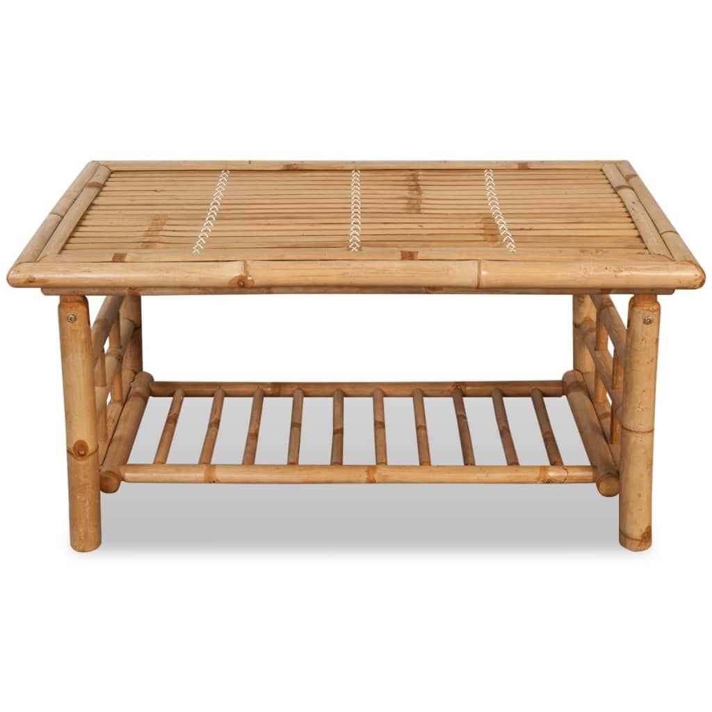VidaXL Bamboe Salontafel 90x50x45 cm - 34% Korting