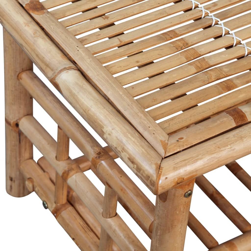 VidaXL Bamboe Salontafel 90x50x45 cm - 34% Korting