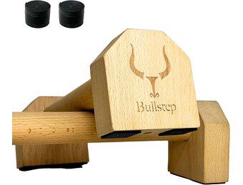 Houten Parallettes | Puch up stands Calisthenics | Handstand Antislip Paralletten voor Gymnastiek, Fitness, Yoga | Handgrepen krachttraining Crossfit-accessoires