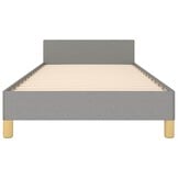 Lichtgrijs bedframe stof 90x200 cm - 52% korting