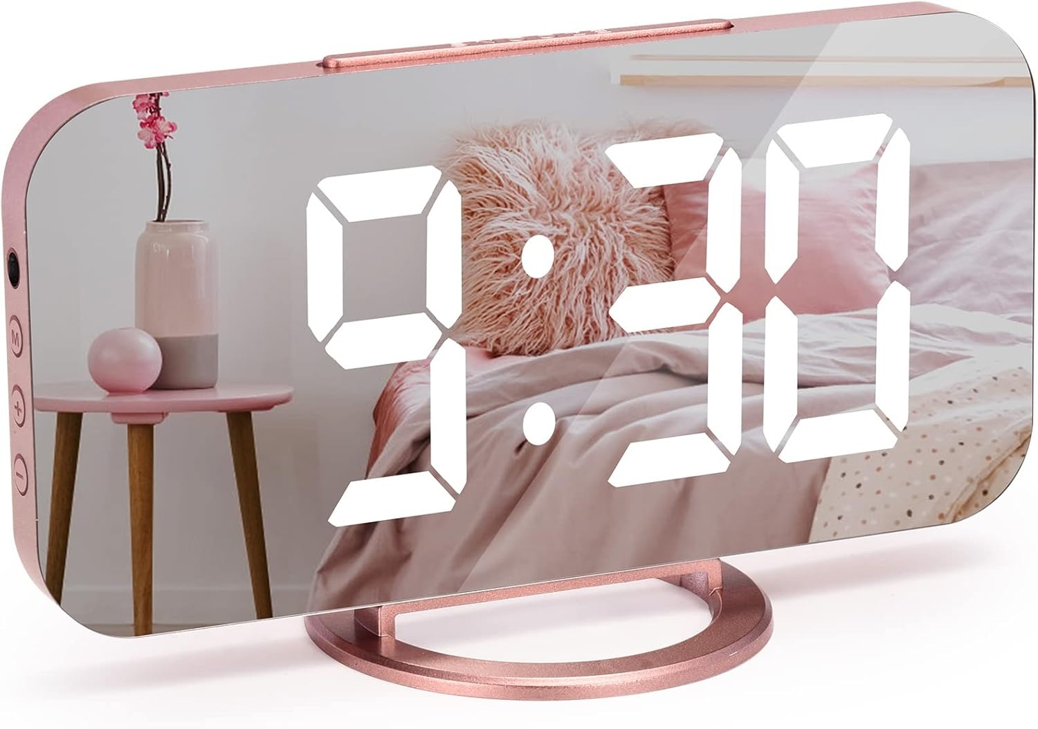 Roségoud Digitale LED Wekker - 32% Korting!