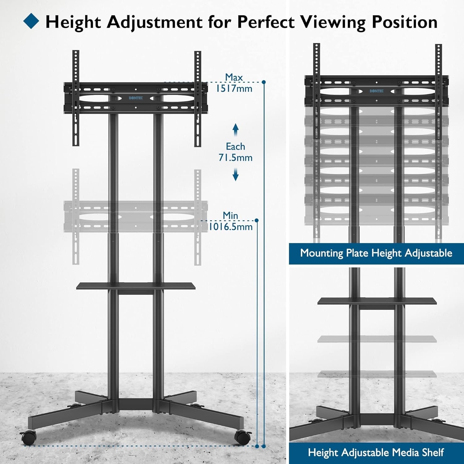 Mobiele TV Standaard 32-85" | 29% Korting
