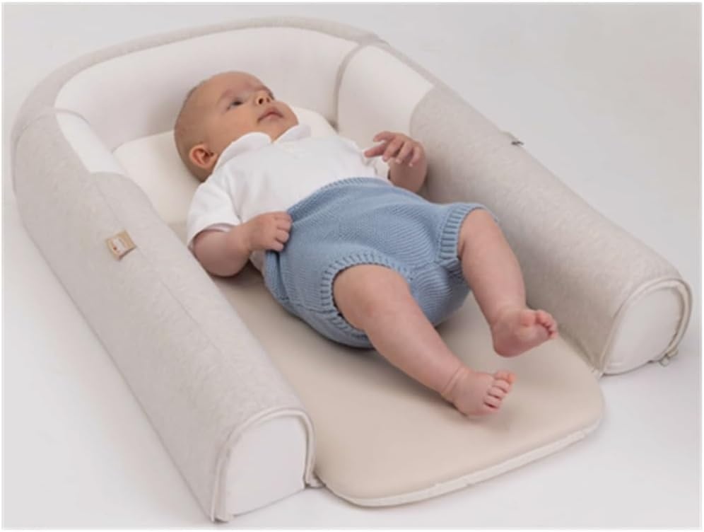 Babynestje 3-in-1 Grijs - Babyverkleiner Ergonomisch | 34% Korting