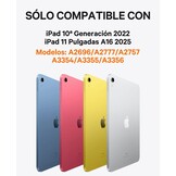 CHESONA Toetsenbord voor iPad 10.9" (10e Gen) - 29% Korting!