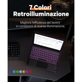 CHESONA Toetsenbord voor iPad 10.9" (10e Gen) - 29% Korting!